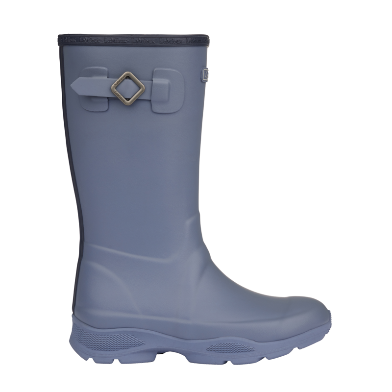 LeMieux Young Rider Ultra Stride Wellington Boots in Jay Blue-2